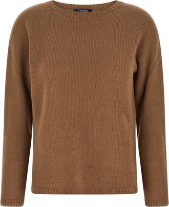 Max Mara Georg Maglioni Marrone-Donna