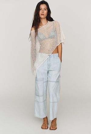 ASKK NY High-Rise Cropped Carpenter Jeans