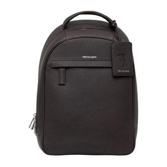 Trussardi Rugzak - Heren - Tassen - Bruin - Maat: ONE Size Leer
