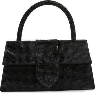 Berness Rhinestone Embellished Top Handle Bag in Black at Nordstrom Rack