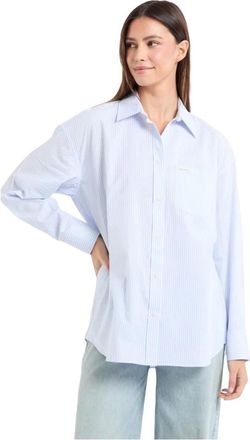 Guess Mujer, Blusas y Camisas, Azul, Talla: XS