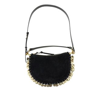Isabel Marant Suede leather Oskan Soft Zip bag Woman One Size