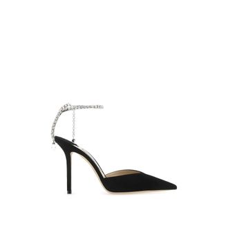 Jimmy Choo London Pumps, female, Black, Size: 8 1/2 US Saeda 100