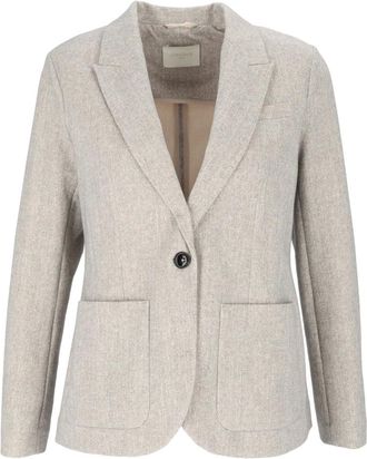 Circolo 1901 Giacca Regular tasche applicate - Jackets - Mujer - Gris - L