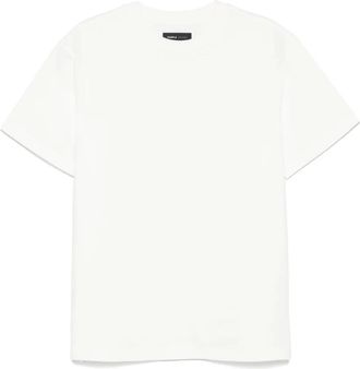 Purple T-shirt in jersey - Bianco