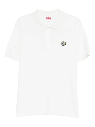 Kenzo Wild Tiger poloshirt - Wit