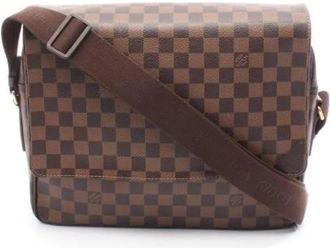 Louis Vuitton Pre-owned Canvas Cross Body Bag - unisex - Vintage Schoudertas - Bruin - ONE Size - Vintage