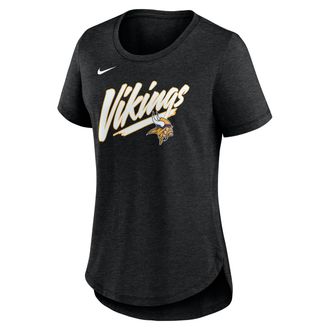 Nike Minnesota Vikings Primetime Nike Womens NFL T-Shirt in Black | NKMV00H9M-NFN