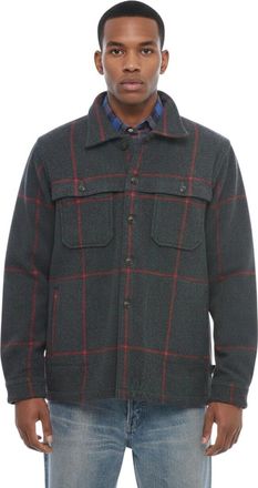 Woolrich Grey Regular Check Overshirt