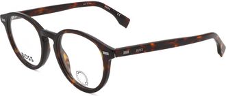 HUGO BOSS Mens 50 mm Brown Opticals