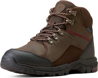 Ariat Mens Skyline Mid Waterproof Boots in Chocolate Brown, D Medium Width, Size 10.5, by Ariat