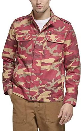 Levi's men's washed cotton shirt jacket sales