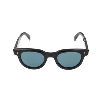 Dunhill Sunglasses, male, Black, Size: 46 MM Round-frame Sunglasses