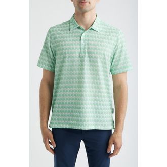 Tommy Bahama Bahama Coast Palm Reader IslandZone Polo in Mint Mojito at Nordstrom, Size 2Xlt