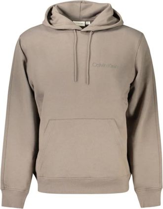 Calvin Klein Heren, Sweatshirts & Hoodies, Bruin, Maat: 2XL