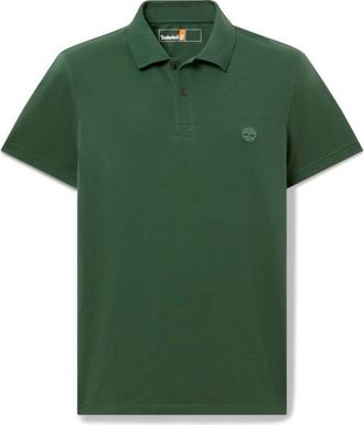 Timberland Millers River S/S Stretch Polo Polo-Shirt f&uuml;r Herren | gr&uuml;n