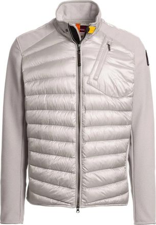 Parajumpers Jayden Hybrid Jacket - Heren - Ski Jassen - Grijs - L - Leer - Fitness