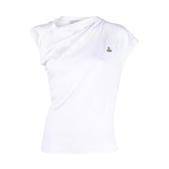 Vivienne Westwood Dames, Tops, Wit, Maat: M Katoen