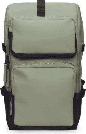 Rains Backpack - Heren - Rugzakken - Groen - ONE Size - Polyester - Tassen