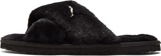 Puma (WMNS) PUMA Fluff X Strap Slide Black 384936-01