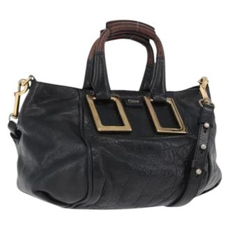 Chlo&eacute; Pre-owned Handbags, female, Black, Size: ONE SIZE Pre-owned Hand Bag