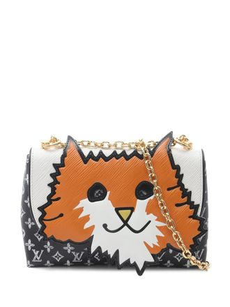 Louis Vuitton 2018 catgram-printed crossbody bag - Black