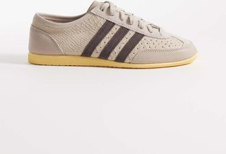 adidas Originals Japan Decon - Sneakers grigie e marroni effetto coccodrillo-Marrone