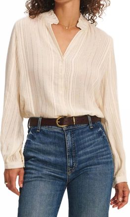 Velvet Cynthia Top In Cream