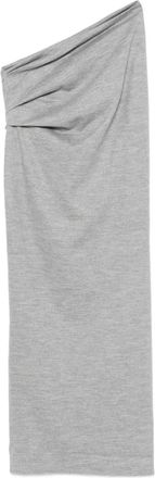 Entire studios asymmetric maxi skirt - women - Wool - M - Grey