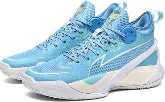 Generic Mens Anti-Slip Durable Basketball Shoes - Professional Shock Absorption Sneakers - Casual Running Fitness Shoes (Blue,7.5)