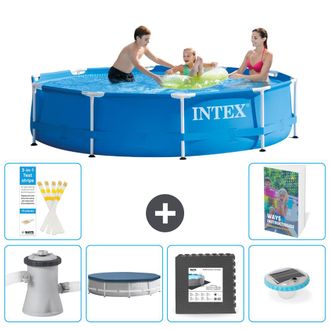 Intex Piscina Con Estructura Redonda - 305x76 Cm - 7-piezas S312