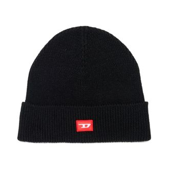 Diesel Gorro con logo - Accessories - Hombre - Negro - L