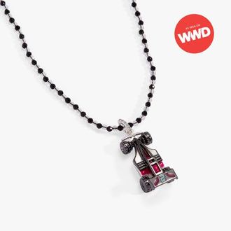Alex and Ani Hot Wheels Racecar Pendant Necklace in Silver at Nordstrom