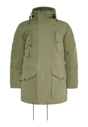 Tuffskull Anorak Heren militaire olijf