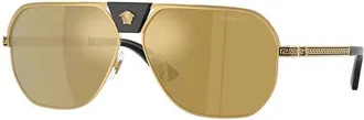 Versace VE2294 10025A Gold/Brown with Gold Mirror