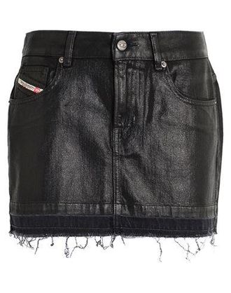 ワンピース DIESEL Women Mid Skirts A16124 0BMBC9XX Black Women's Mini skirt in wool blend | Black | Diesel