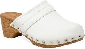 Chase + Chloe by Intouch Footwear Mignon Clog in White Pu at Nordstrom Rack, Size 7.5