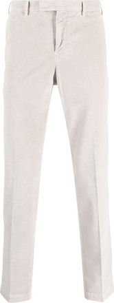 Pantaloni Torino corduroy slim-cut trousers - men - Cotton/Lyocell/Elastane - 52 - Grey