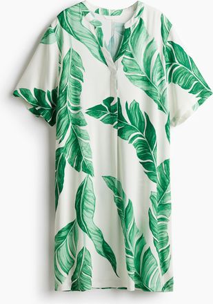 H&M Tunikakleid aus Viskose - White