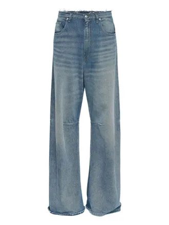 Maison Margiela MM6 Maison Margiela ausgefranste Saumjeans
