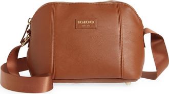 Igloo Luxe Insulated Crossbody Bag in Cognac at Nordstrom