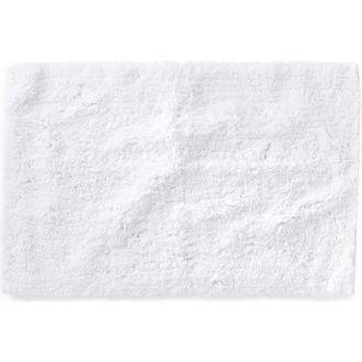 Coyuchi Organic Cotton Shag Bath Mat in Alpine White at Nordstrom, Size Bath Rug