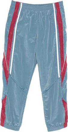 Martine Rose stripe-detail track pants - Blue