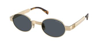Miu Miu MUB51S ZVN70B Womens Sunglasses Gold Size 47