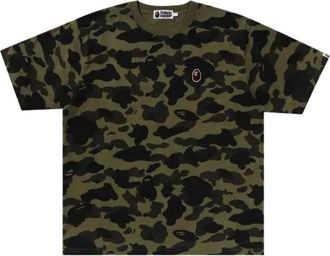 A Bathing Ape 1st Camo One Point Tee Green 1K30-109-006-GREEN