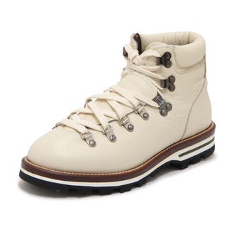 Monpiz Botas con cordones Cortina Pelle - Shoes - Mujer - Beige - 40 EU