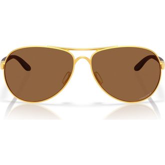 Oakley Feedback 59mm Prizm Pilot Sunglasses in Bronze at Nordstrom