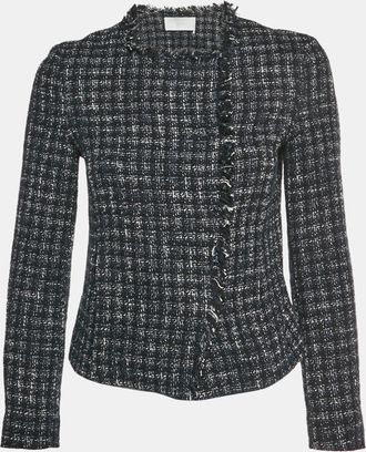 HUGO BOSS Boss By Hugo Boss Blue Tweed Jicara Jacket