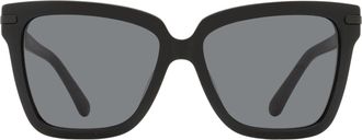 Ferragamo SF1085SN Tapered Square Sunglasses - Black
