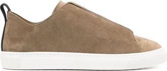 James Perse Sneakers Solstice in pelle scamosciata - Marrone